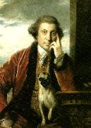 Sir Joshua Reynolds george selwyn oil